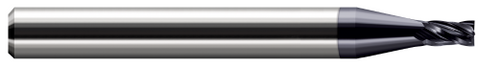 14062-C3 4 FL - 0.0620" (1/16) Cutter DIA x 0.0930" (3/32) LOC  - AlTiN Coated