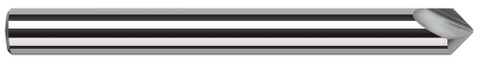918445 0.1250" (1/8) Shank DIA x 0.0200" Radius x 90° included  - 2 FL - Uncoated