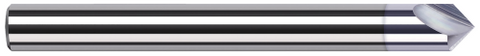 918645-C8 0.2500" (1/4) Shank DIA x 90° included  - 2 FL - TiB2 Coated