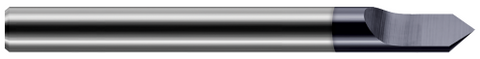 30010-C3 0.1250" (1/8) Shank DIA x 60° included  - 1 FL - AlTiN Coated