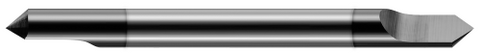 954608-C4 0.1250" (1/8) Shank DIA x 60° included  DE - 1 FL - Amorphous Diamond Coated