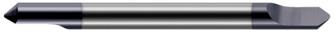 835016-C3 0.2500" (1/4) Shank DIA x 0.0100" Radius x 30° included  DE - 1 FL - AlTiN Coated