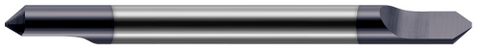 829808-C3 0.1250" (1/8) Shank DIA x 0.0200" Flat x 60° included  DE - 1 FL - AlTiN Coated