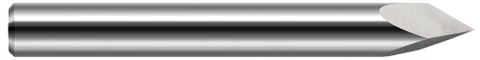 834030 0.2500" (1/4) Shank DIA x 60° included  - n/a FL - Uncoated