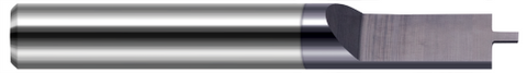 827308-C3 0.1875" (3/16) Shank DIA x 0.1250" (1/8) Flat x 0° included  - 1 FL - AlTiN Coated