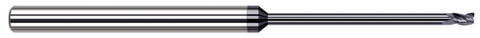 851562-C6 3 FL - 0.0620" (1/16) Cutter DIA x 0.0930" (3/32) LOC x 0.9500" Reach - AlTiN Nano Coated