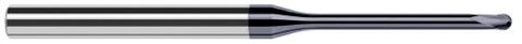 33878-C6 2 FL - 0.0780" (5/64) Cutter DIA x 0.0620" (1/16) LOC x 0.9370" (15/16) Reach - AlTiN Nano Coated