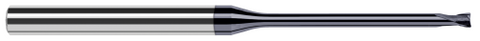 942462-C6 2 FL - 0.0620" (1/16) Cutter DIA x 0.0100" Radius x 0.0500" LOC x 0.9500" Reach - AlTiN Nano Coated