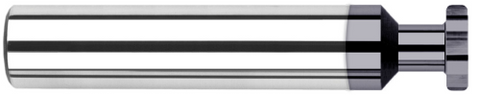 911793-C3 0.2500" (1/4) Cutter DIA x 0.0100" Radius x 0.0930" (3/32) Width x 0.1250" (1/8) Neck Length - Deep Slotting - 6 FL - AlTiN Coated