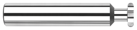 953920 0.2500" (1/4) Cutter DIA x 0.0200" Radius x 0.1250" (1/8) Neck Length - Deep Slotting - 6 FL - Uncoated
