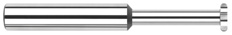 942762 0.5000" (1/2) Cutter DIA x 0.0625" (1/16) Radius x 1.5000" (1-1/2) Neck Length - Standard Slotting - 6 FL - Uncoated