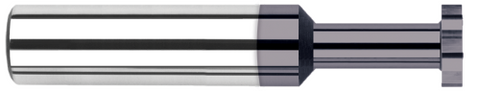 22355-C3 0.2500" (1/4) Cutter DIA x 0.0550" Width x 0.3750" (3/8) Neck Length - Standard Slotting - 6 FL - AlTiN Coated