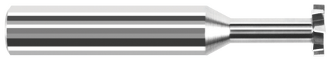 872960 0.6250" (5/8) Cutter DIA x 0.0100" Radius x 0.1250" (1/8) Width x 0.9380" Neck Length - Slotting - 8 FL - Uncoated