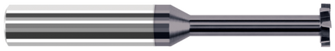 976730-C3 0.5000" (1/2) Cutter DIA x 0.0050" Radius x 0.0620" (1/16) Width x 1.5000" (1-1/2) Neck Length - Slotting - 8 FL - AlTiN Coated