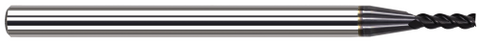 45670-C3 3 FL - 0.0700" Cutter DIA x 0.0100" Radius x 0.2100" LOC  - AlTiN Coated