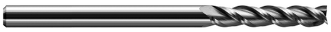 941316 3 FL - 0.2500" (1/4) Cutter DIA x 1.2500" (1-1/4) LOC  - Uncoated