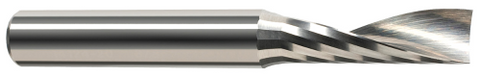 51162 1 FL - 0.0625" (1/16) Cutter DIA x 0.1860" LOC  - Uncoated