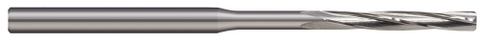 RRH0310 0.0310" (1/32) Reamer DIA x 0.2180" (7/32) Margin Length - 4 FL - Uncoated