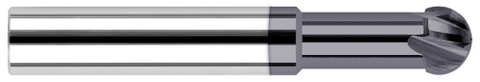 22802-C3 0.0312" (1/32) Cutter DIA x 0.0930" (3/32) Neck Length x 220° Wrap Angle - 2 FL - AlTiN Coated