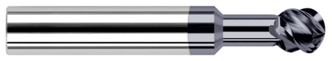 997110-C3 0.1562" (5/32) Cutter DIA x 1.0000" (1) Neck Length x 270° Wrap Angle - 4 FL - AlTiN Coated