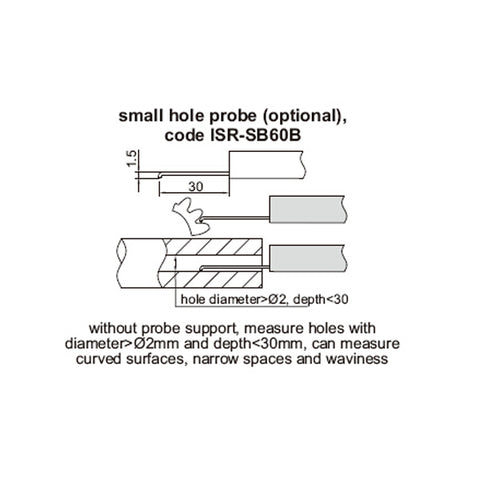 Insize ISR-SB60B SMALL HOLE PROBE