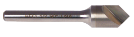 55739 KEO 5 piece set 100Â° Single Flute Carbide Countersink