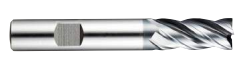 GYG65008 1/8 x 3/8 x 3/8 x 2-5/16 ONLY ONE PM60 4 FLUTES 30 DEGREE HELIX CENTER CUT REGULAR LENGTH END MILL