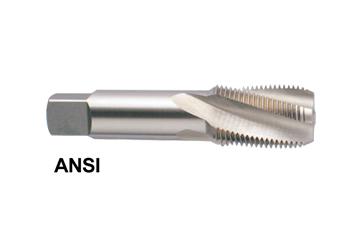 Q6780 1-11.5NPT 4 FLUTE SPIRAL FLUTED PIPE TAP 15 DEG HELIX HP NPT/F HARDSLICK COATED