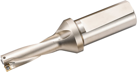 Kyocera S100DRV0750306, DRV Magic Drill 0.7500" Cutting Diameter, 3xD, Coolant-Through Indexable Insert Drill