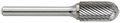 Garr 61081 SC-7A SC-7A ALUM. CUT CARBIDE BURR