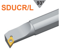 ZCC Steel Boring Bar: 3/4" Shank x 7"OAL for DCMT32.5_ Inserts (No Coolant)