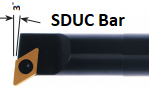 E12-SDUCR3 3/4" Diameter x 1" Min Bore Carbide Boring Bar for DCMT32.5_ Inserts