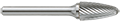 Garr 64041 SF-6A SF-6A ALUM. CUT CARBIDE BURR