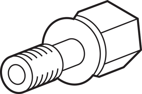 Kyocera SJS8 M8XP1.25 to Rc1/8 Coolant Joint