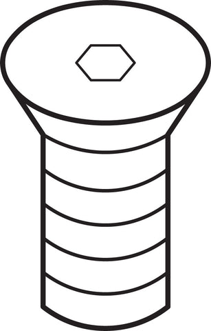 Kyocera SP4X9 M4X0.7 Screw