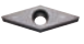 Korloy 2NU-VCGW331TDNC250 CBN Inserts