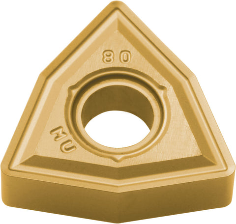 Kyocera WNMG 431MU CA6525 Grade CVD Carbide, Indexable Turning Insert