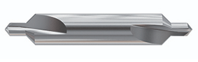 D5332028. YG3/16 x 7/16 x 3/16 x 2-3/4 CARBIDE COMBINATION DRILL & COUNTER SINK / CENTER DRILL 90 DEGREE