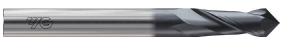 YG G9I33032N 1/2"x2FL 90DEG Included Carbide ALTIN Coated Drill Mill