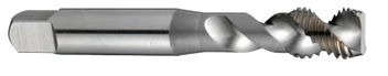 BW515 M12x1.50, D5 2 FLUTED METRIC SPIRAL FLUTED MODIFIED BOTTOMING BRIGHT FINISH TAP