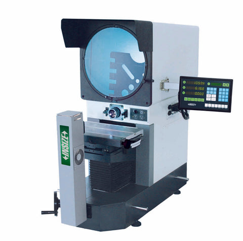HORIZONTAL PROFILE PROJECTOR, 16" DIA, without edge detector