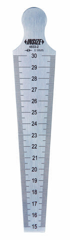 TAPER GAGE, 5/8,1-3/16", graduation 1/64"