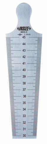 TAPER GAGE, 1-13/16,2-3/8", graduation 1/64"