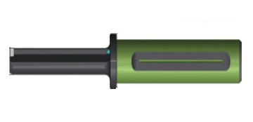 Dumont CNC 99136 5-1-1/4"-S insert holder with 1 1/4" dia. shank and 1.811" working length