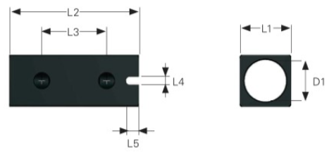 Dumont CNC 99540 AD-40 SQUARE ADAPTER