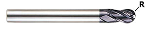 GM815120 12.0(R6.0) x 12.0 x 22.0 x 110.0 X-POWER PRO 4FL LONG BALL NOSE