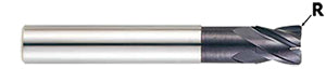 GM839120 12.0(R1.2) x 12.0 x 15.0(30) x 80 N11.4 X-POWER PRO 4FL STUB CR END MILL