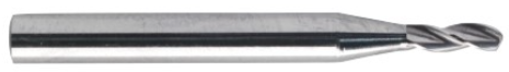 Gmauvais 3100135R 1.35 MM 3 FLUTE 140-SHORT CROSS DRILL - CARBIDE