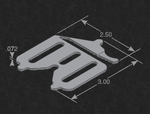 Mitee Bite M6 Spring-LocÃ¢â€žÂ¢ Clamp/2 pk