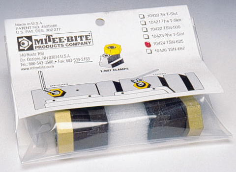 Mitee Bite  1/2 T-Slot T-Slot Clamps/2pk